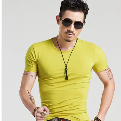 Men's Premium Cotton T-Shirt Summer White Black – Soft Comfortable Casual Daily Wear - Image 4