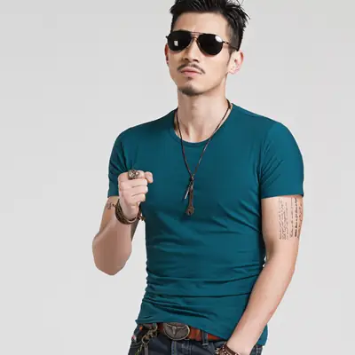 Men's Premium Cotton T-Shirt Summer White Black – Soft Comfortable Casual Daily Wear - Image 5