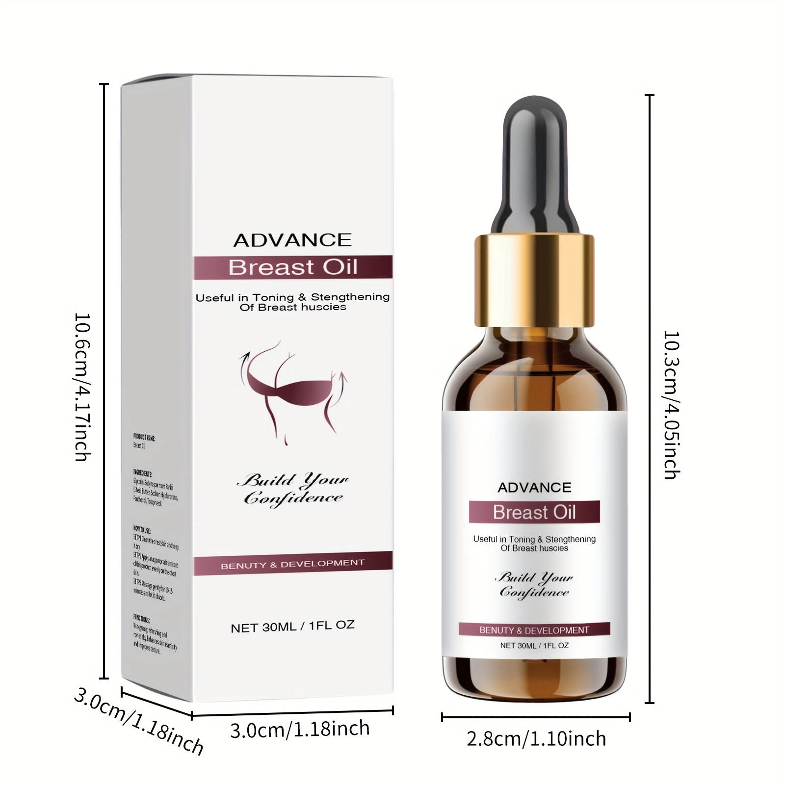 Lifting & Fat Slimming Oil | Body Slimming Serum & Chest Tightening Cream | Firming & Body Care Oil(MultiColor) - Image 4