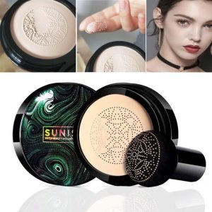 Sunisa Mushroom Head Air Cushion BB Cream SPF+++ – 5-in-1 Hydrating Concealer, Brightening & Long-Lasting Makeup(MutiColor)
