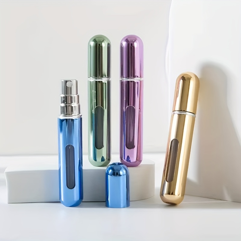 YM Traders Mini Refillable Perfume Spray Bottle 5ML – Pocket Travel Perfume Atomizer, Reusable & Leakproof(Multicolor) - Image 5