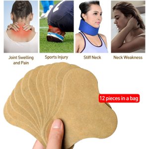 10 Pcs Cervical Pain Relief Patches – Wormwood Herbal Neck, Shoulder & Joint Support Plasters(MultiColor)