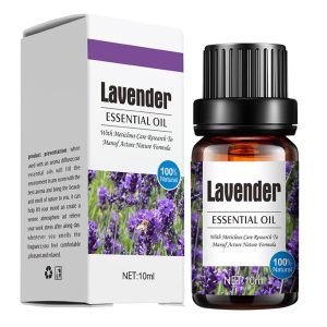 Lavender Essential Oil 10ML – Hair & Scalp Care Oil for Dandruff, Itchy Scalp & Hair Growth Support(MultiColor)