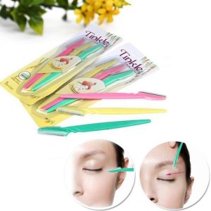 Tinkle Eyebrow Razor for Women – Facial Hair Remover, Eyebrow Trimmer & Shaper Beauty Tool(MultiColor)