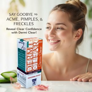 60ML Herbal Skin Cleanser for Acne & Pimples – Natural Antiseptic Toner & Makeup Remover for Clear, Glowing Skin(MultiColor)