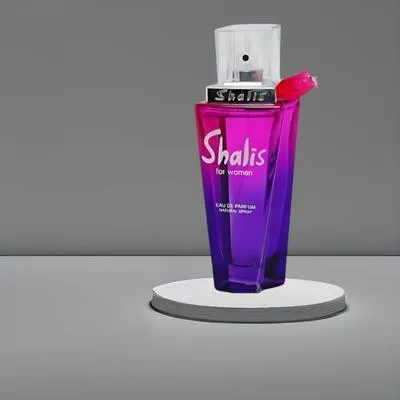 Shallis Floral Perfume 100ml for Women – Elegant Floral Fragrance in Purple Glass Bottle - Image 4