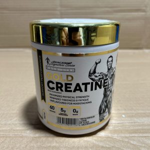 Kevin Levrone Gold Line Gold Creatine – Pure Creatine Monohydrate Supplement with 60 Servings (300g)