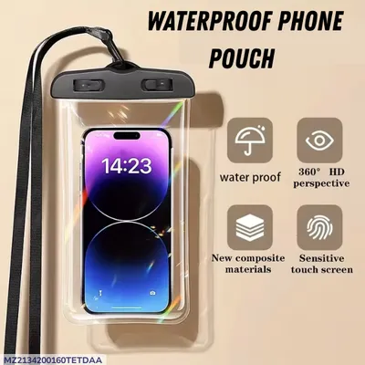 Waterproof Phone Pouch for Travel & Outdoor Use | Universal Mobile Phone Dry Bag - Image 4