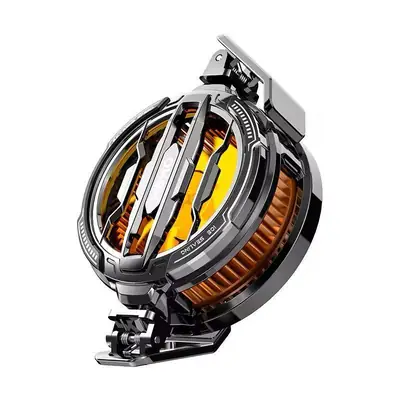 Magnetic Phone Cooler Fan Case Yellow 68G | Fast Cooling Mobile Phone Cooler for PUBG & Gaming - Image 5