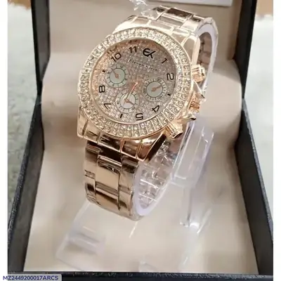 Women's Sparkling Crystal Watch | Elegant Glamorous Fashion Wristwatch for Women - Image 2