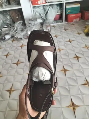 Men's Leather Casual Sandals – Stylish & Comfortable Everyday Footwear
