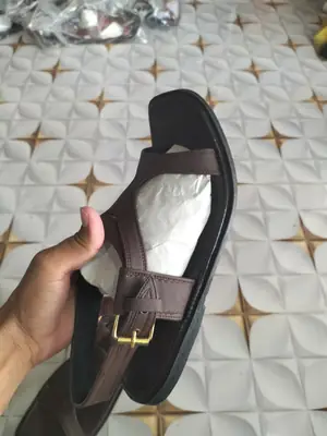 Men's Leather Casual Sandals – Stylish & Comfortable Everyday Footwear - Image 3