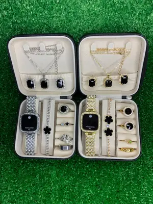 8PCS Women's Trendy Watch Set | Stylish Fashion Watches Gift Set for Girls & Women - Image 3