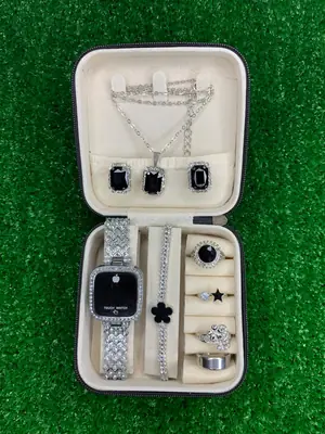 8PCS Women's Trendy Watch Set | Stylish Fashion Watches Gift Set for Girls & Women - Image 6