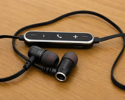 New Wireless Bluetooth 5.2 Neckband Earphones | Magnetic Sports Waterproof Headset with Microphone - Image 4
