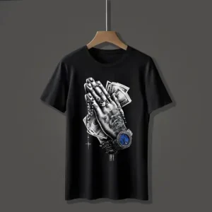 1 Pc Men's Cotton Printed T-Shirt – Stylish & Comfortable Casual Wear