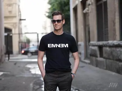 1 Pc Men's Cotton Printed T-Shirt – Stylish & Comfortable Casual Wear