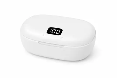 Multicolor AirPods Style Wireless Earbuds Bluetooth 5.3 | LED Display Charging Case | Touch Control HD - Image 4