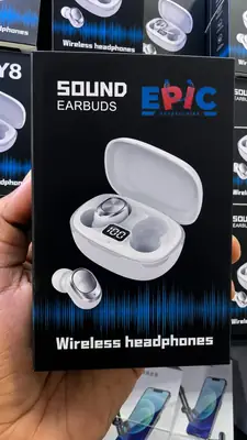Multicolor AirPods Style Wireless Earbuds Bluetooth 5.3 | LED Display Charging Case | Touch Control HD - Image 5