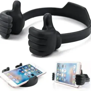Pack of 2 Universal Thumb Design OK Mobile Phone Stand Multicolor by Chase House | Portable Phone Holder