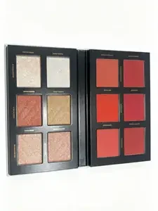High Coverage Blusher Highlighter Kit – Pigmented Blush & Radiant Face Highlighter