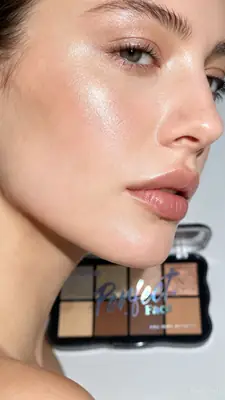 Glowy Blusher Highlighter Kit – Radiant Blush & Highlighter Makeup Palette - Image 6