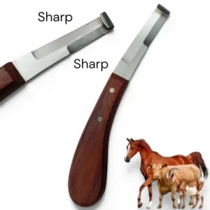Premium Stainless Steel Hoof Knife for Livestock Hoof Trimming – Durable Single-Edge Hoof Trimmer
