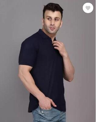 Men's Black Slim Fit Cotton Polo Shirt 180GSM – Premium Casual & Comfortable Wear - Image 3
