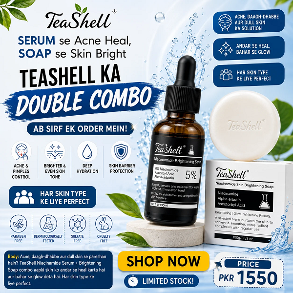 Teashell Niacinamide Brightening Serum