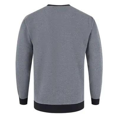 Men's Fleece Plain Sweatshirt – Warm, Comfortable & Stylish Casual Winter Wear - Image 3