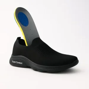 Men's EVA Casual Skechers Black – Lightweight, Comfortable & Stylish Everyday Footwear