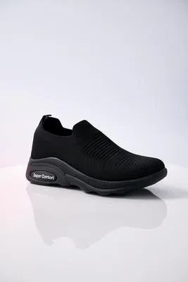 Men's EVA Casual Skechers Black – Lightweight, Comfortable & Stylish Everyday Footwear - Image 3