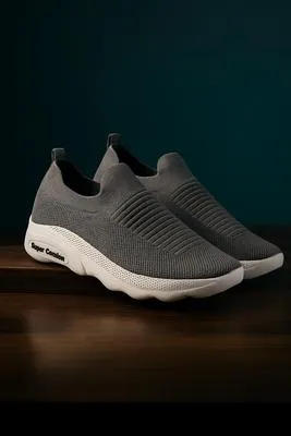 Men's EVA Casual Skechers Grey – Lightweight & Comfortable Everyday Shoes, Size 39–45 - Image 4