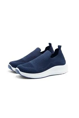 Men's Blue Slip-On Walking Sneakers – Lightweight Comfortable Casual Shoes, Size 40–45 - Image 6
