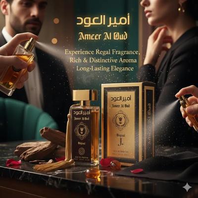 Ameer Al Oud Original Eau De Parfum 100ml – Unisex Long Lasting Oud Fragrance - Image 6