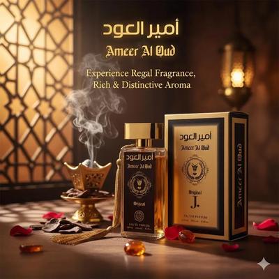 Ameer Al Oud Original Eau De Parfum 100ml – Unisex Long Lasting Oud Fragrance - Image 2