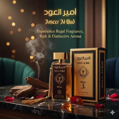 Ameer Al Oud Original Eau De Parfum 100ml – Unisex Long Lasting Oud Fragrance - Image 4