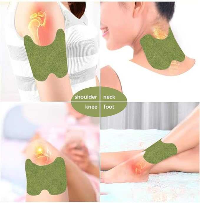 Pain Relief Knee Patch – Natural Wormwood Herbal Heat Sticker for Knee & Joint Comfort - Image 5