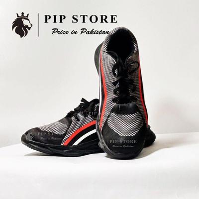 Men's Red Line Rubber Joggers – Comfortable & Durable Casual Shoes, Size 39–44 - Image 3
