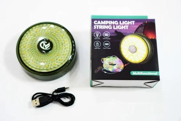 Rechargeable Green String Lights 50ml USB Portable Decorative LED Fairy Lights - Image 2