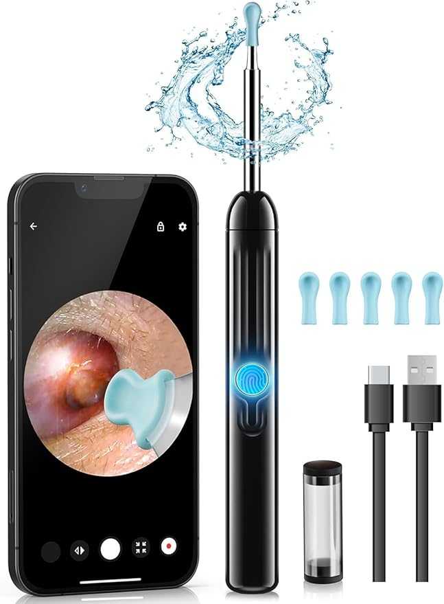 Smart Visual Ear Cleaner with HD Camera & LED Light – Ear Wax Removal Cleaning Tool - Image 3