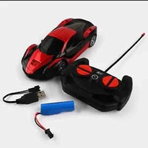 Blue RC Car for Kids with Remote & Battery – Electric Remote Control Racing Toy Car for Boys & Girls