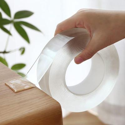 Double-Sided Nano Tape Strong Adhesive Transparent Reusable Mounting Tape - Image 4