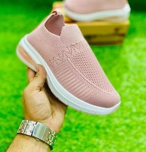 Women's Pink Casual Joggers Soft Breathable | Comfortable Lightweight Jogging Shoes