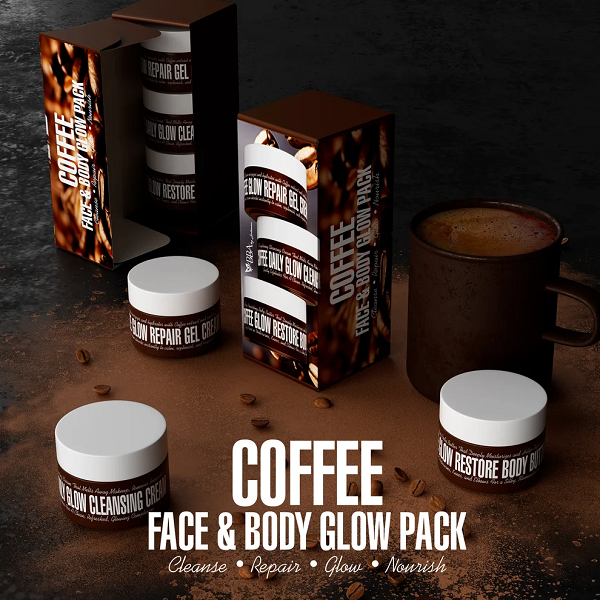 Coffee Face & Body Glow Pack