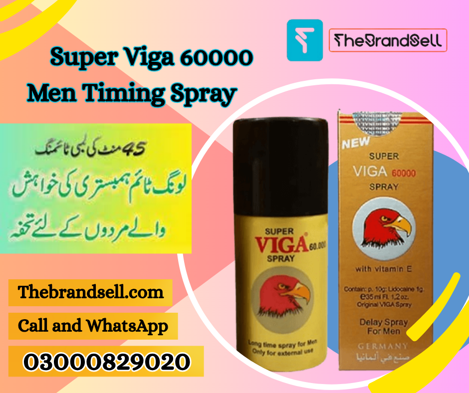 Super Viga 60000 Delay Spray for Men Long Timing