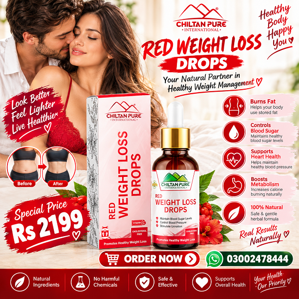 Red Weight Loss Drops In Pakistan