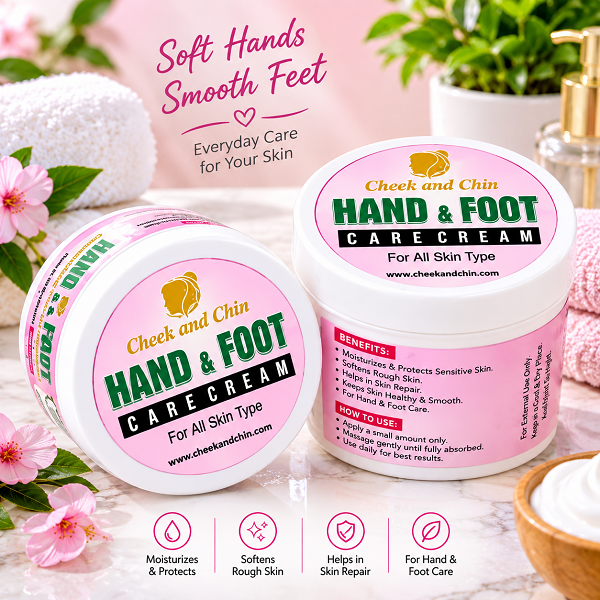 Cheek And Chin Hand and Foot Cream In Pakistan