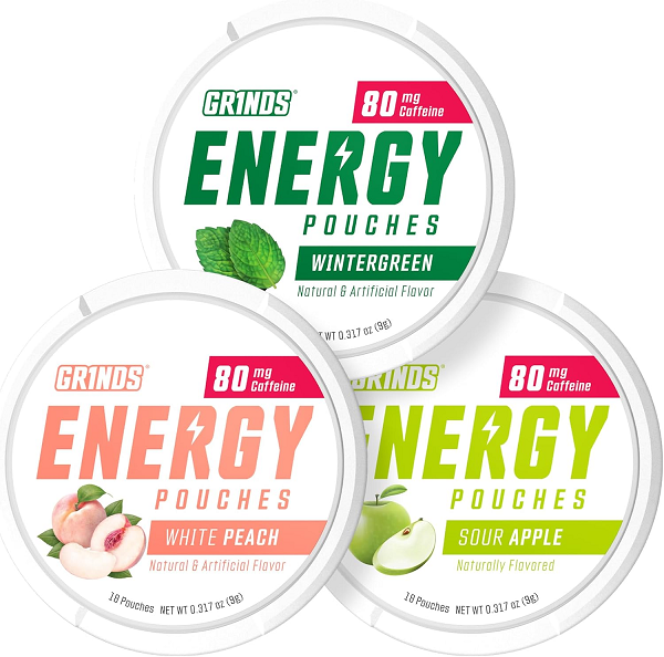 GRINDS Energy Pouches 3-Flavor Sampler 3 Cans In Pakistan