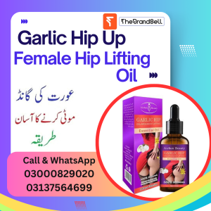Garlic Hip Up Female Hip Lifting Oil in Pakistan